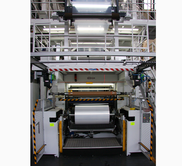 Co-extrusion film equipment